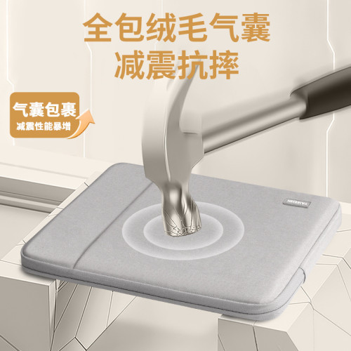 筆記型電腦包適用聯想蘋果小米戴爾macbook華爲matebook14手提包
