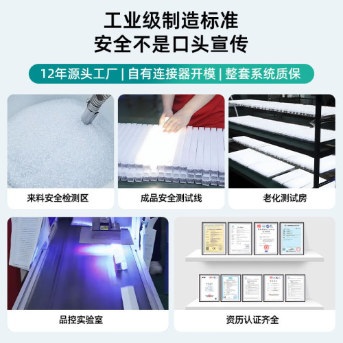 美容工位蜂窩燈寬壓110-240v可拼接古鎮産業帶ce出口6500K洗車燈