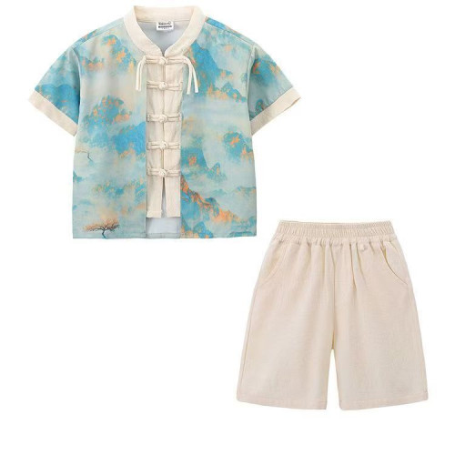 兒童啦啦隊演出服幼兒園小學生運動會開幕式團體班服百褶裙合唱服