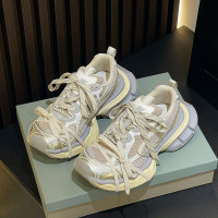 2026秋季新款巴黎3xl九代老爹鞋男款女鞋厚底增高休閒做舊運動鞋