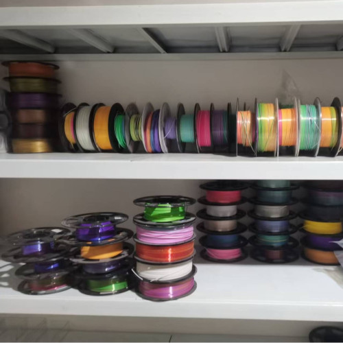 甯美科技3D打印耗材絲綢PLAsilk雙色三色1.75mm漸變適配拓竹農場