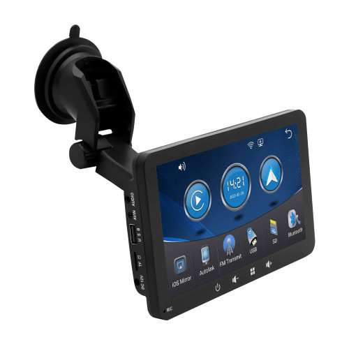 7寸全觸控螢幕可攜式車用導航藍牙無線Carplay/安卓AUTO車用MP5播放器 7寸全觸控螢幕可攜式車用導航藍牙無線Carplay/安卓AUTO車用MP5播放器