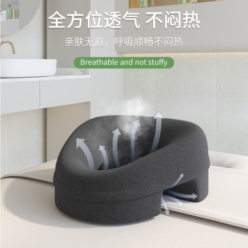 美容院推拿趴枕專用家用按摩趴枕臉墊床洞口墊帶洞舒適透氣記憶棉