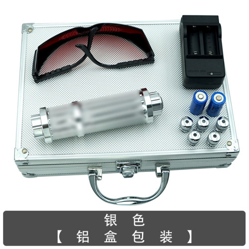 B017藍光手電防身探險指星筆激光手電救援信號燈教鞭引導 代髮