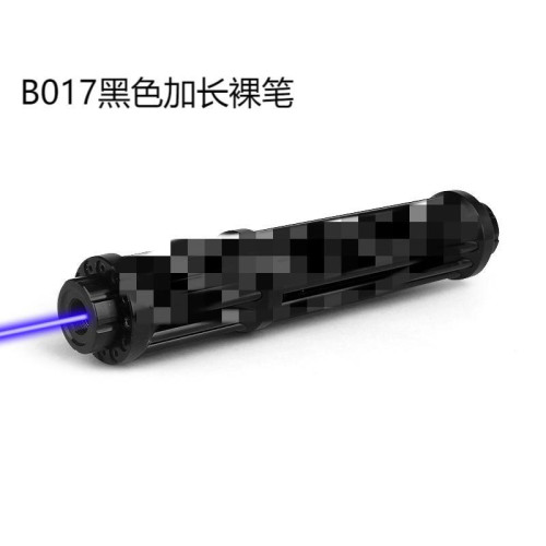 B017藍光手電防身探險指星筆激光手電救援信號燈教鞭引導 代髮
