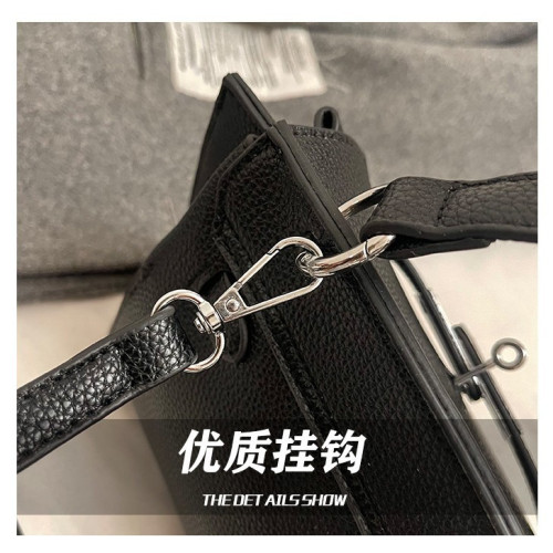 小衆設計手提女包包夏天2025新款時尚鉑金包百搭ins單肩包斜後背包