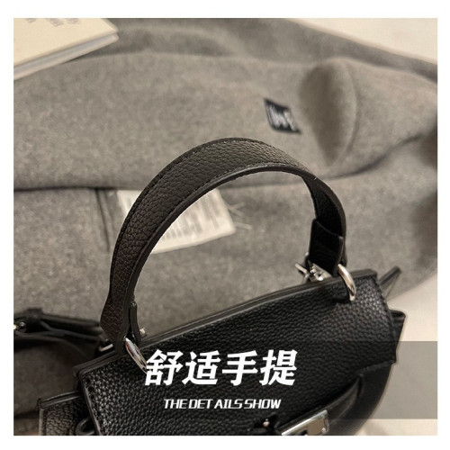 小衆設計手提女包包夏天2025新款時尚鉑金包百搭ins單肩包斜後背包