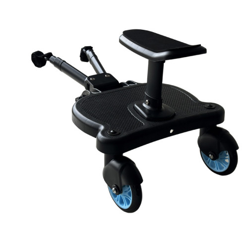 私二胎嬰兒手推車配件遛娃出行雙輪輔助滑行踏板BUGGY BOARD站立