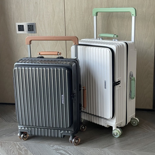 側開蓋行李箱可擴展28寸寬拉桿旅行箱20寸登機箱24寸拉桿箱密碼箱