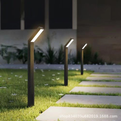 T字型led太陽能草坪燈戶外花園防水景觀燈室外裝飾led庭院燈