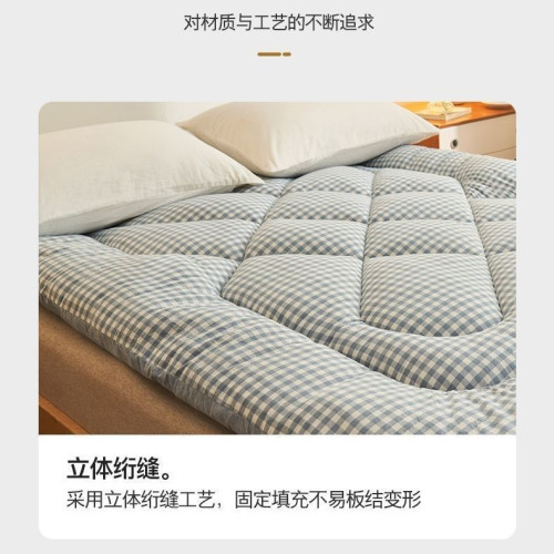 纖維床墊軟墊家用雙人床加厚墊褥墊被床褥子折曡學生宿舍單人專用
