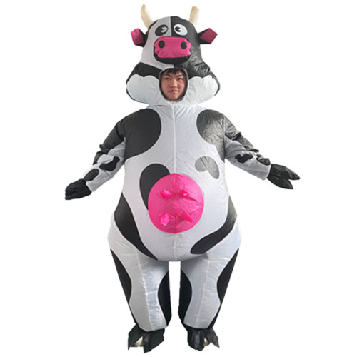 萬聖節新款兒童創意卡通玩具派對活動可愛動物的道具充氣服裝