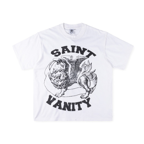 SAINT VANITY ins同款 字母印花休閒短袖T恤