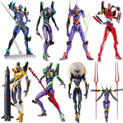 EVA 初號機080 覺醒015 二號機三號機終號機可動手辦模型