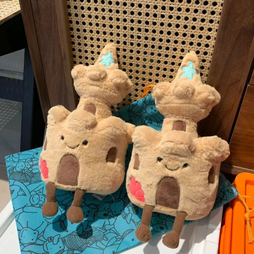 英國Jellycat新品趣味沙堡沙灘城堡陪伴安撫公仔生日禮物玩偶萌物