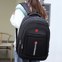 路易袋鼠電腦包雙肩包休閒百搭大容量運動戶外旅行包學生書包