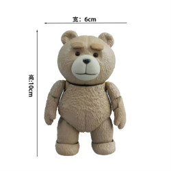 賊好玩山口式泰迪熊 TED2髒話熊賤熊可動人偶公仔盒裝手辦