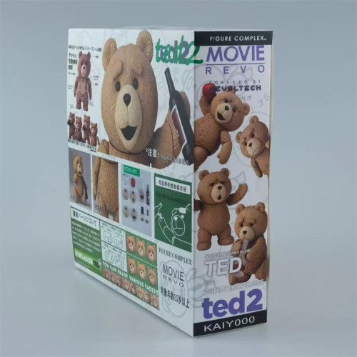 賊好玩山口式泰迪熊 TED2髒話熊賤熊可動人偶公仔盒裝手辦