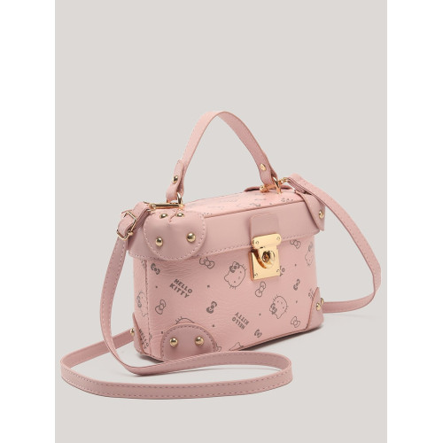 2025高級感盒子包包女2024新款通勤時髦網紅百搭精緻斜後後背包潮