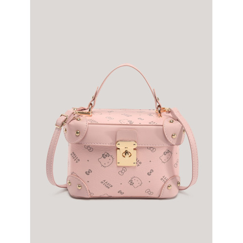 2025高級感盒子包包女2024新款通勤時髦網紅百搭精緻斜後後背包潮