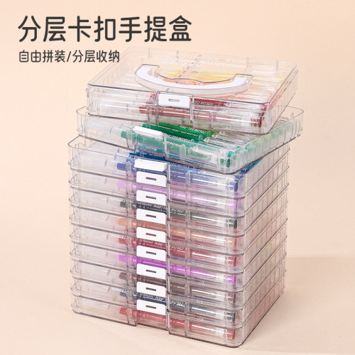 藍果手帳筆新年禮盒套裝英文版99色中性筆手賬筆繪畫標記筆