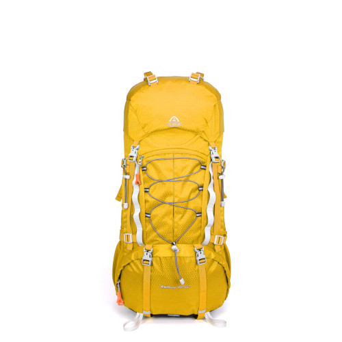 艾王尼龍防潑水全新升級45+5L戶外運動徒步登山旅行露營雙肩後背包