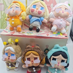新品跨境哭娃東南亞盲盒裸版毛羢公仔呆萌款鈅匙釦包包禮品掛玩偶