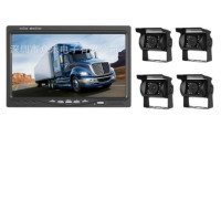 無線後視系統/7寸數字無線顯示器車用監控器熊邁方案數字無線