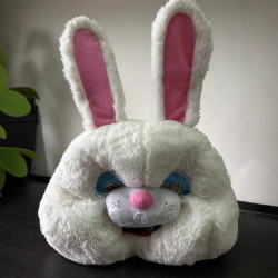 復活節萬聖節裝飾可愛卡通兔子頭Temu角色扮演服bunny