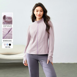 【假日運動風修身顯瘦瑜伽服短款外套】纖莉秀大碼女裝胖mm春新款