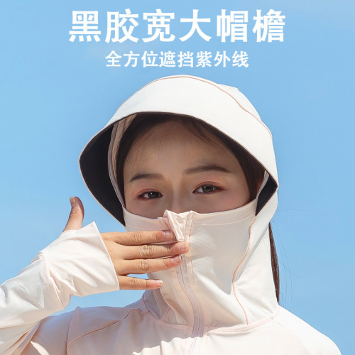 25新款夏季中錦綸中大童新款兒童冰絲防曬衣冰感防紫外線UPF50+男