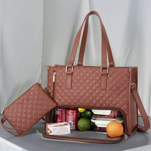 新品Teilige Lunch-Tragetasche 女士保溫午餐盒女斜背電腦包
