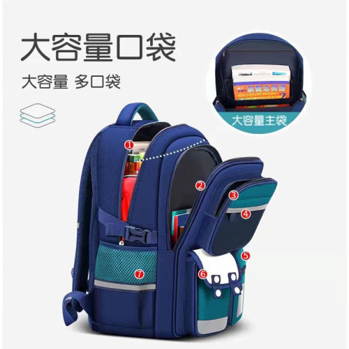 新款小學生書包卡皮巴拉男女學生書包輕便大容量超耐磨雙肩包