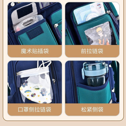 新款小學生書包卡皮巴拉男女學生書包輕便大容量超耐磨雙肩包