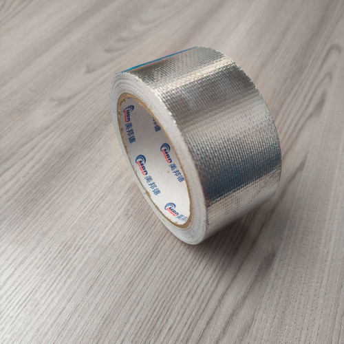 單導加厚玻纖鋁箔膠帶 耐高溫錫箔紙膠帶 鍍鋁阻燃錫紙膠帶