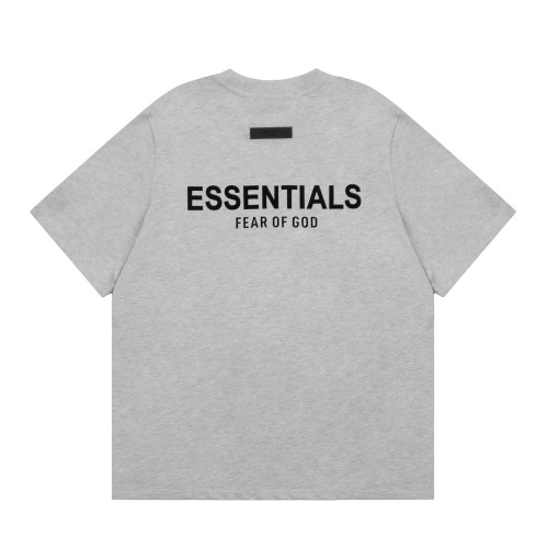 Essentials品質T恤男女嘻哈半袖潮牌高街FOG美式植絨字母短袖