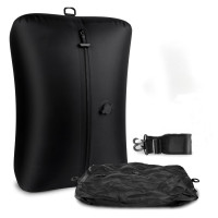 TPU氣密性拉鍊真空壓縮袋旅行行旅後後背包戶外輕便單肩可折曡收納包