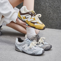 內增高真皮軟底德訓鞋女2025春季新款百搭透氣不累腳運動阿甘鞋