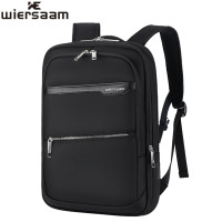 商務後後背包潮男款防水雙肩包男擴容大容量出差多功能旅行電腦包14寸