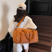 健身包乾濕分離運動訓練包大容量手提旅行包出差行李包可攜式收納袋