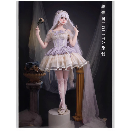 【時光之舞3.0】織錦園lolita原創洛麗塔可愛小清新狗短芭蕾lo 【時光之舞3.0】織錦園lolita原創洛麗塔可愛小清新狗短芭蕾lo