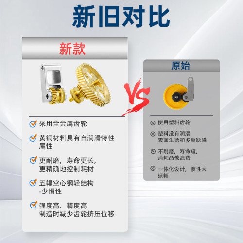 華塑拓竹X1P1擠出機全金屬黃銅硬化鋼DLC金色齒輪組件3D打印配件