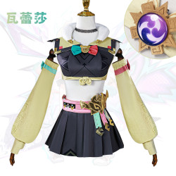 北水商貿瓦蕾莎cos服原神瓦蕾莎cosplay二次元遊戯角色扮演服