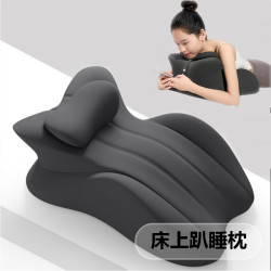 床上趴睡枕床頭躺睡枕玩手機記憶棉靠背枕趴著睡覺看書俯臥位枕頭