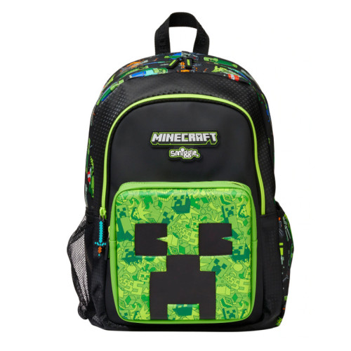 澳洲smiggle書包中小學生Minecraft我的世界卡通水杯餐包雙肩包
