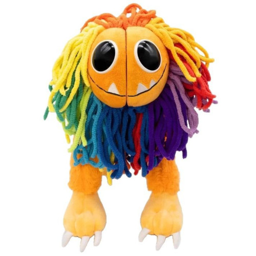 新品yarnaby plush 波比彩色獅子毛絨玩具玩偶毛絨公仔