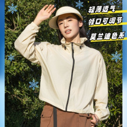 夏季錦綸輕薄防曬衣速乾透氣女款立領涼爽防曬服防紫外線防潑水