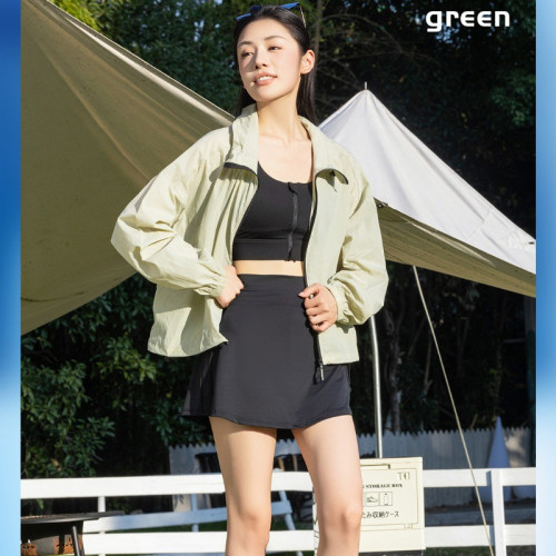 夏季錦綸輕薄防曬衣速乾透氣女款立領涼爽防曬服防紫外線防潑水