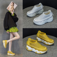 2026春夏新款爆款休閒透氣厚底增高百搭2502-1