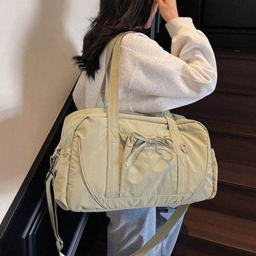 新款短途旅行包女大容量出差旅遊手提行李包遊泳瑜伽包運動健身包